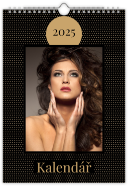 Fotokalendar nástenný mesačný na výšku z fotiek - Elegancia