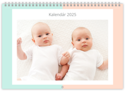 Nástenný plánovací fotokalendar - Baby