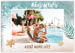 Fotokniha na šírku s pevnou väzbou a kvalitným papierom - Summer