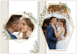 Vychytaná fotokniha - Krúžková - Elegant wedding