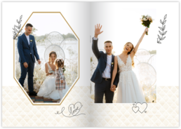 Fotozošit z vlastných fotiek| Tlačiarik.sk - Geometric wedding