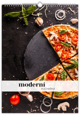 Fotokalendar exkluzív na výšku - Moderná kuchárka