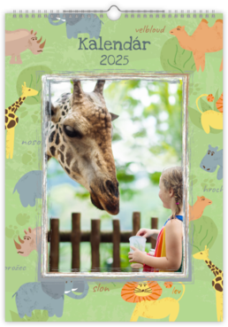 Fotokalendar exkluzív na výšku - Zoo