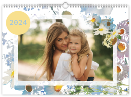 Fotokalendár exkluzív nástenný mesačný na šírku - Kvet
