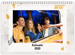 Nástenný plánovací fotokalendar - Instax street