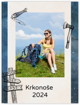 Fotokniha s pevnou väzbou - originálny darček! - Camping B&W