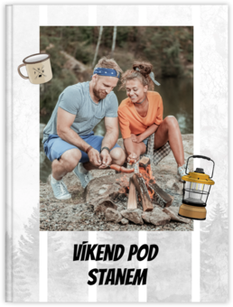 Fotokniha s pevnou väzbou - originálny darček! - Camping color