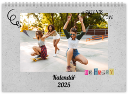 Nástenný plánovací fotokalendar - Teenagers 