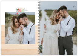 Vychytaná fotokniha - Krúžková - Boho svadba