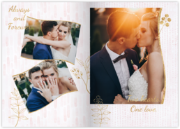 Fotozošit z vlastných fotiek| Tlačiarik.sk - Wedding Pink