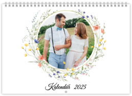 Nástenný plánovací fotokalendar - Minimalist meadow