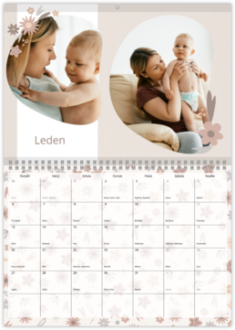 Nástenný plánovací fotokalendar - Baby Yearbook